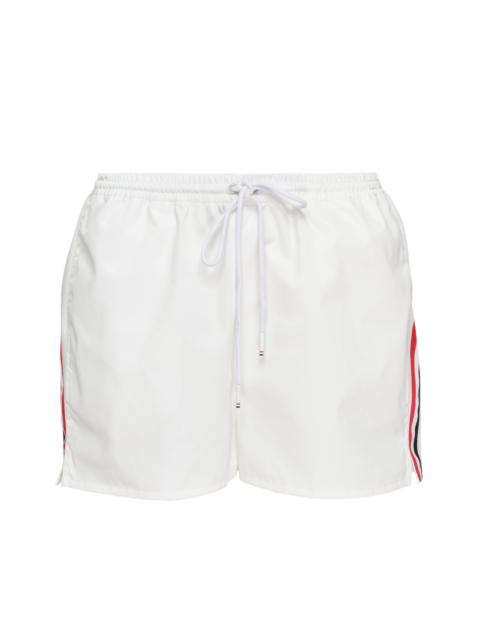 Thom Browne Track Shorts In Nylon Cotton