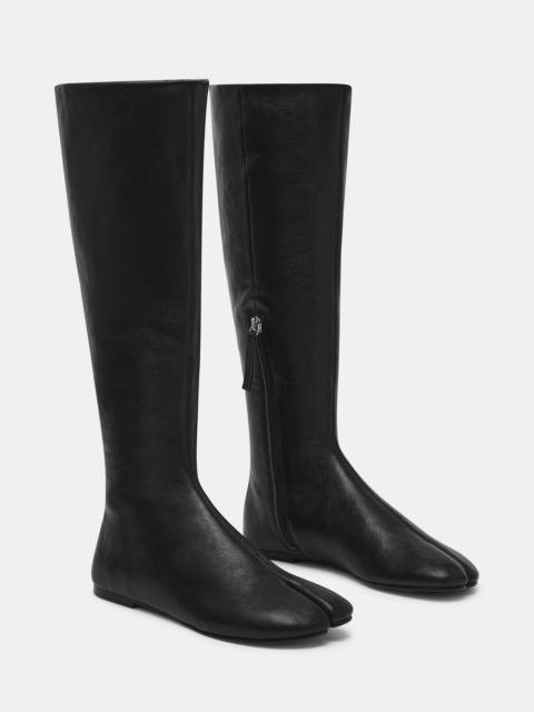 STEVE MADDEN CALORA BLACK LEATHER