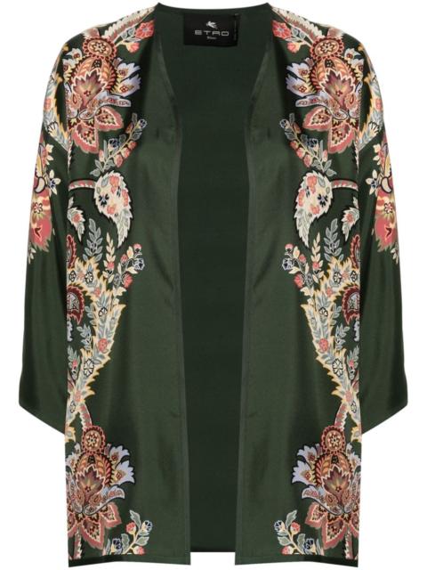 Etro paisley-print silk jacket