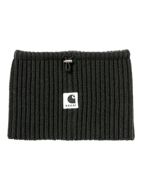 sacai Carhartt WIP Wool Knit Neck Warmer