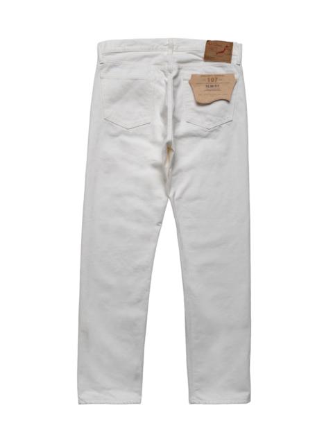 Ivy Fit Denim 107 - White Denim