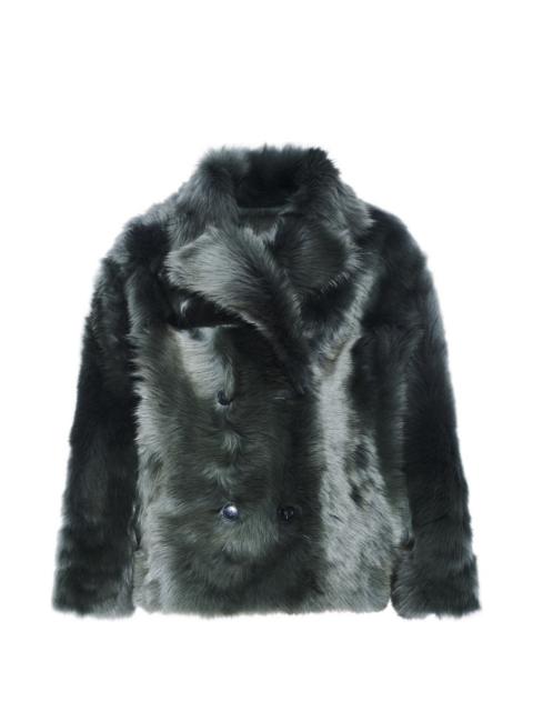 Yves Salomon Toscana shearling double-breasted jacket