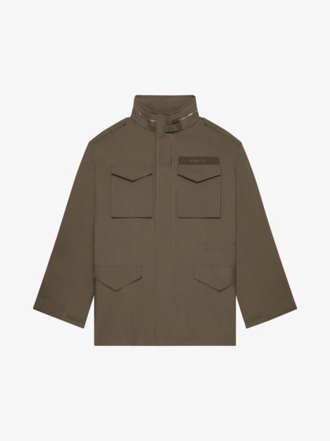 Givenchy PARKA IN COTTON CANVAS