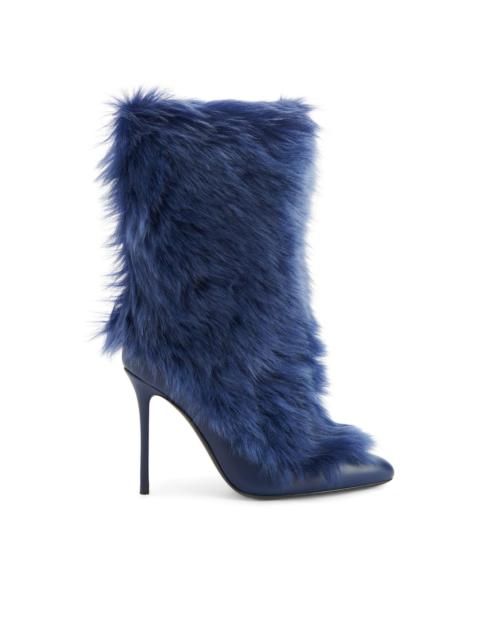 Giuseppe Zanotti Micole 105mm shearling boots