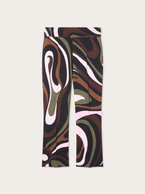 PUCCI MARMO PRINT CAPRI PANTS