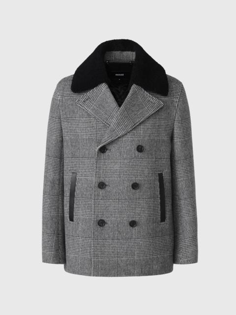 MACKAGE COLE-PL Double-breasted wool peacoat