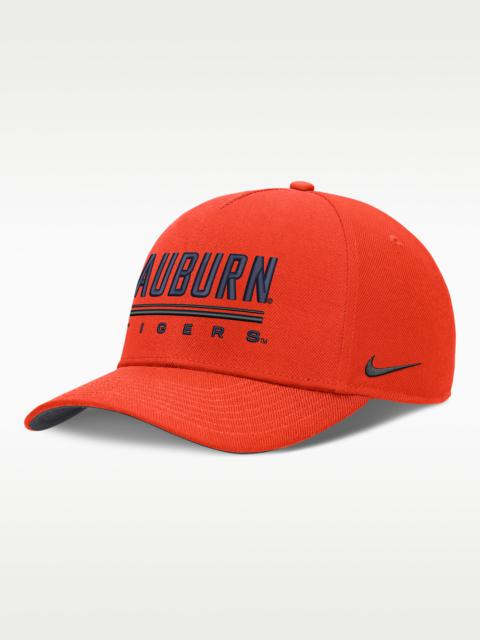 Nike Auburn Sideline Practice Rise Men's Nike Dri-FIT College Adjustable Hat