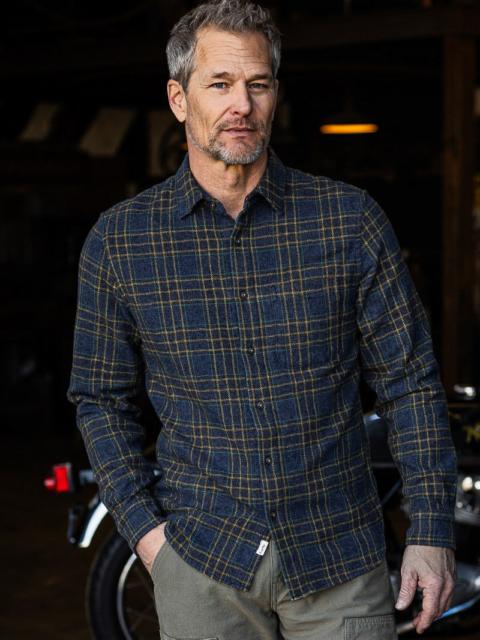 HIROSHI KATO The Ripper Triple Twisted Plaid - Lake