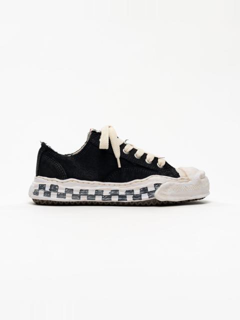Maison MIHARAYASUHIRO "HANK" OG Graffiti Check Sole Canvas Low-top Sneakers
