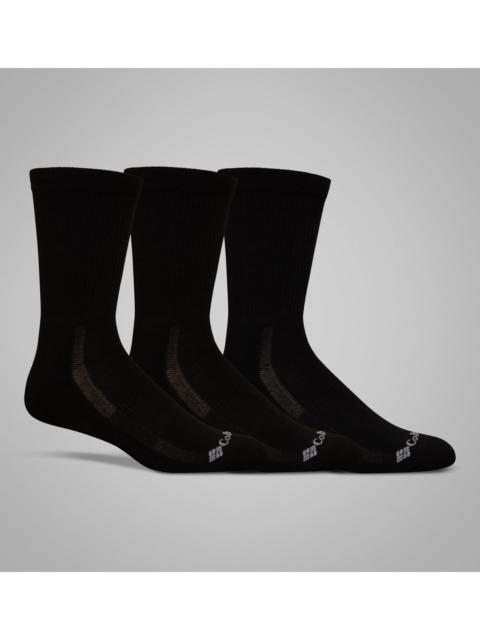 Columbia Men's Athletic Cushion Crew Socks - 3 Pack