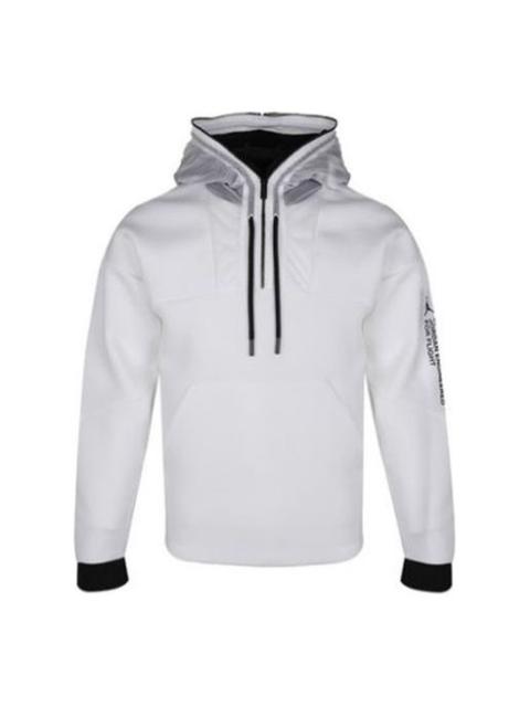 Air Jordan Half Zipper Sports Pullover White AT9780-100