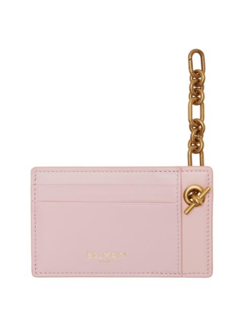 Balmain Pink Pulse Chain Card Holder