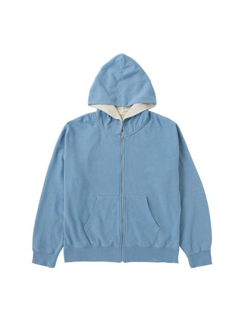 visvim JUMBO SB DUAL HOODIE F.Z. DMGD LT.BLUE