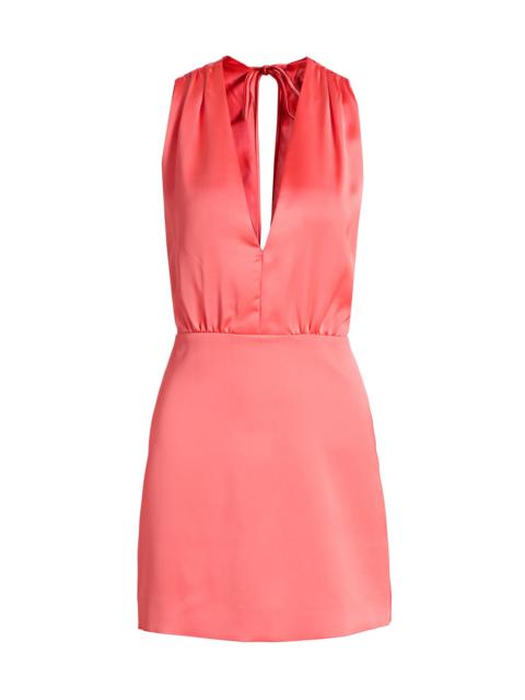 RAMY BROOK Women's Martin Pleated Minidress - Coral