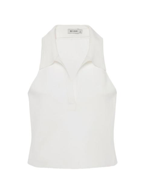 SIMKHAI halterneck polo top