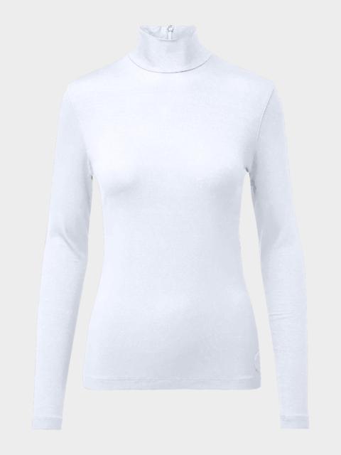 AKRIS Turtleneck Long-Sleeve Modal-Stretch Top