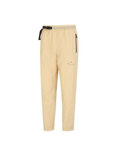Nike Men's Nike J 23E Woven Pant Solid Color Casual Knit Sports Pants/Trousers/Joggers Autumn Khaki DQ806