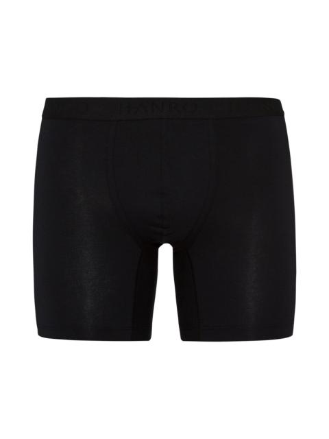 HANRO Cotton Essentials Cotton Long Boxer Brief