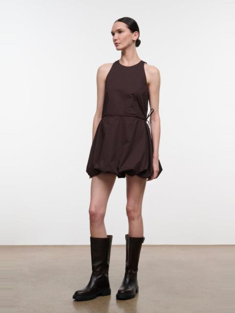 STAUD STAUD MOLLY MINI DRESS EARTH
