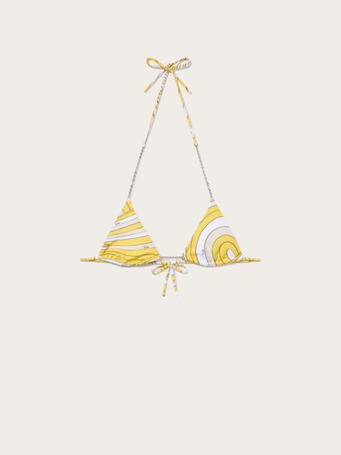 PUCCI IRIDE PRINT BIKINI TOP