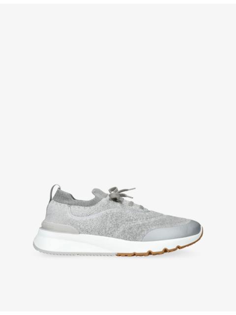 Brunello Cucinelli Sportiv Knitted Trainers