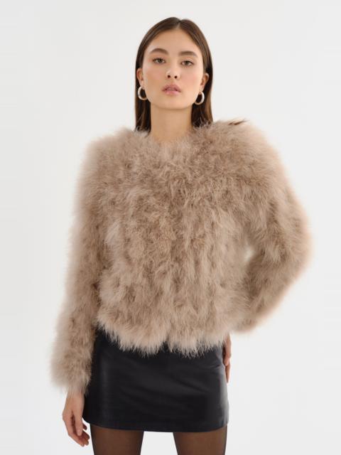 LAMARQUE DEORA | Feather Jacket