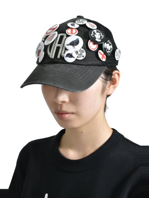VAQUERA BASEBALL HAT WITH PINS WOVEN / BLK | REVERSIBLE