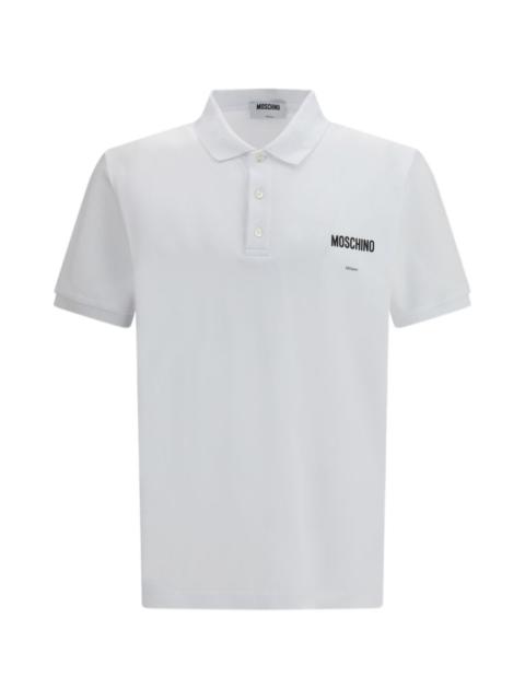 Moschino logo polo shirt