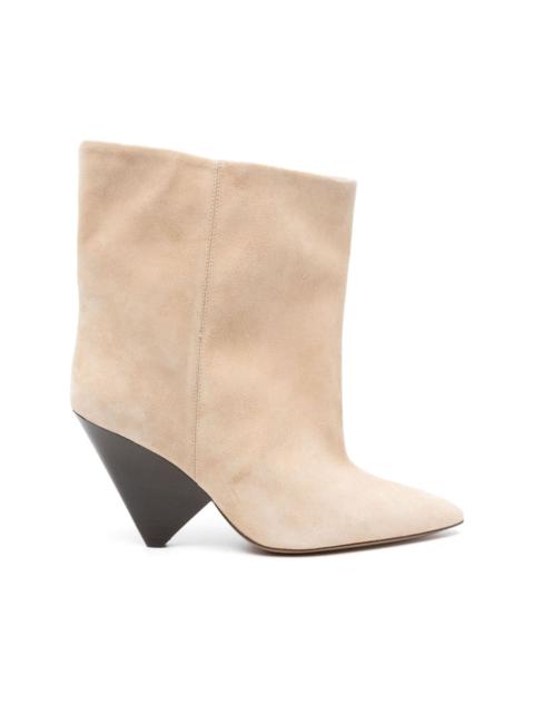 Ririo suede ankle boots