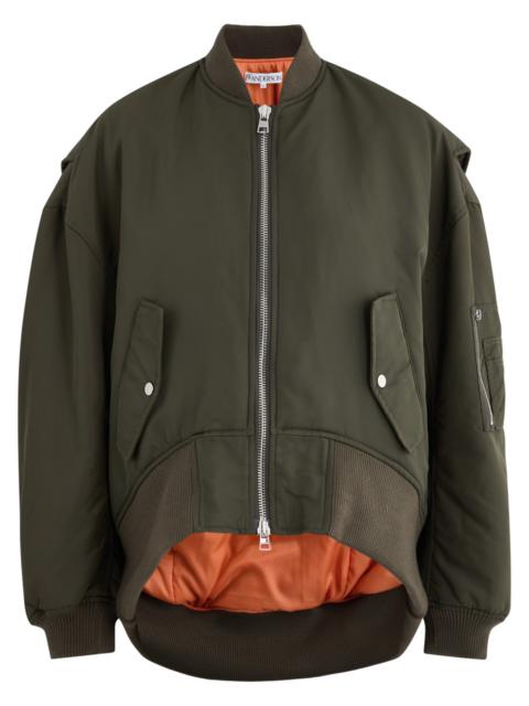 JW Anderson JW Anderson Padded Nylon Bomber Jacket