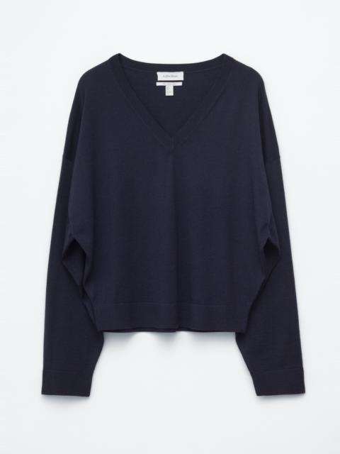 & Other Stories V-Neck Merino Wool Jumper