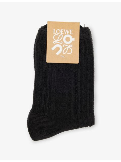Loewe LOEWE x On Branded Cotton-Blend Socks