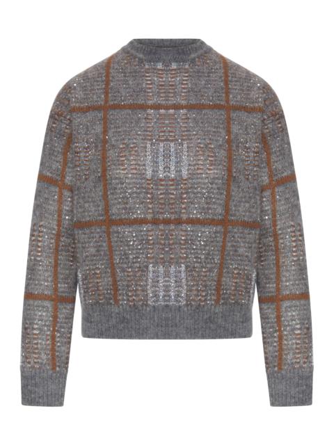 Max Mara Studio BOXY WOOL, MOHAIR, AND CASHMERE SWEATER