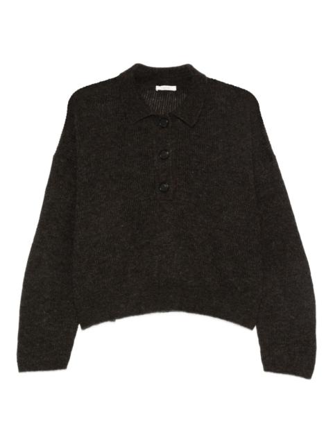 HAIKURE button-placket sweater