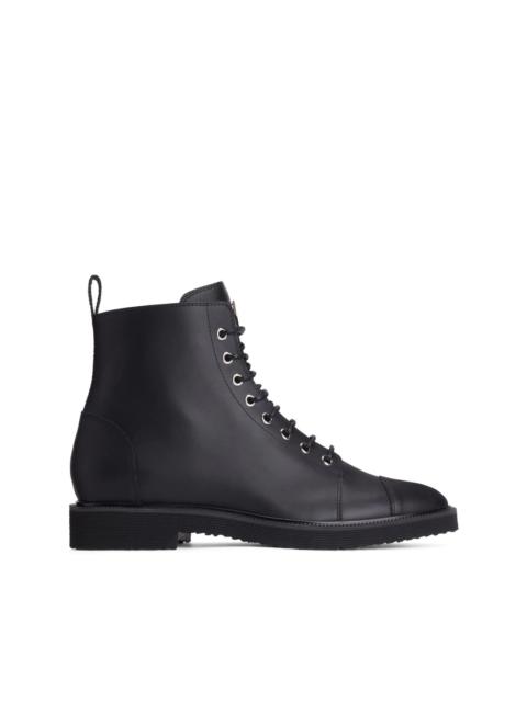 Giuseppe Zanotti Chris leather ankle boots