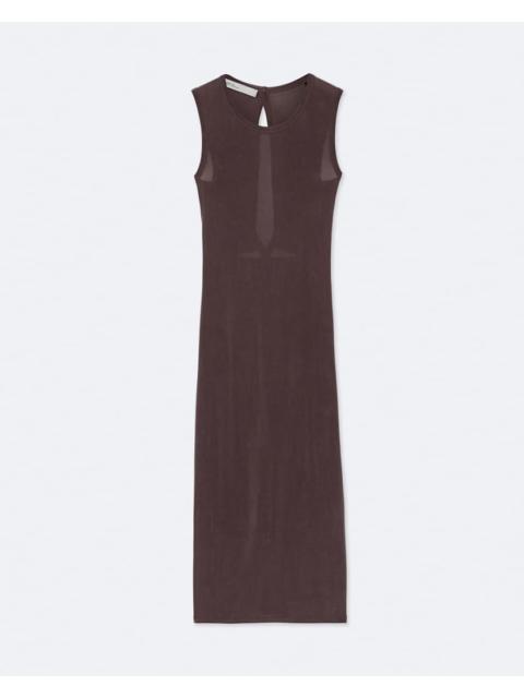 ALLSAINTS ILIA TWISTED-BACK BODYCON MIDI DRESS