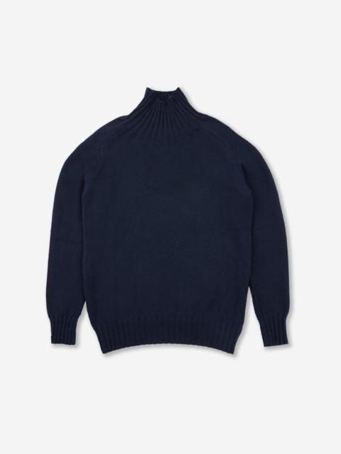SLOWEAR Wool and Angora mock neck sweater