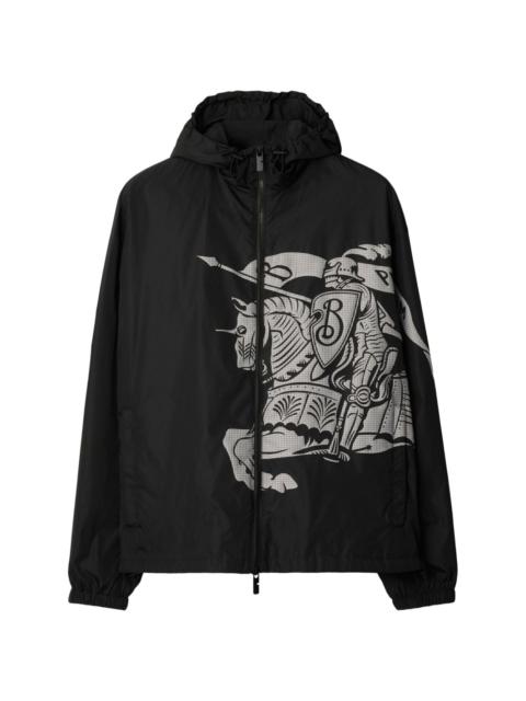 Burberry EKD lightweight hooded jacket