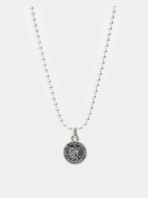 GOOD ART HLYWD GOOD ART HLYWD SAINT CHRISTOPHER PENDANT SIZE A - STERLING SILVER