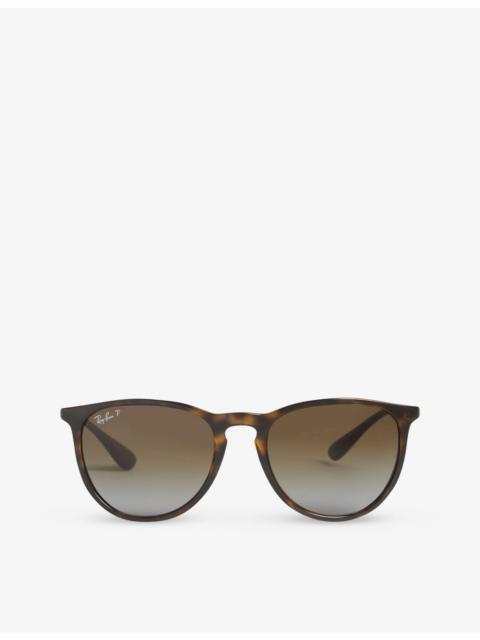 Ray-Ban RB4171 tortoise shell aviator sunglasses