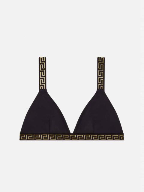 Greca Border Bikini Top