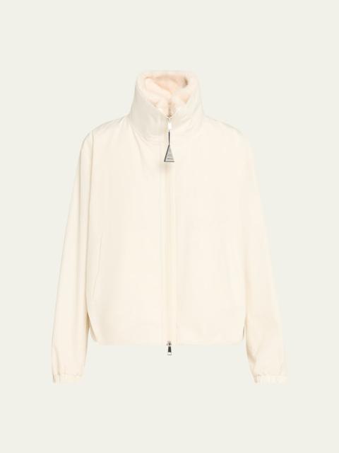 Moncler Pervenche 3-in-1 Short Down Jacket