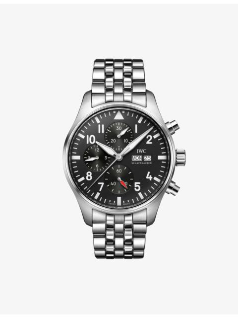 IWC Schaffhausen Pilot's Chronograph Stainless-Steel Automatic Watch 43mm