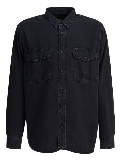 FILSON button-fastening pocket shirt