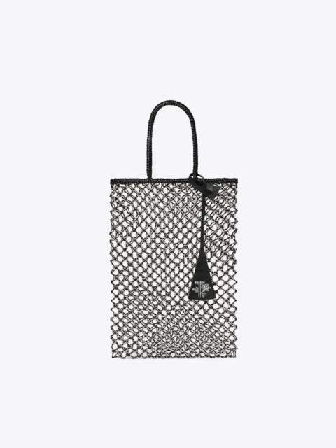 TORY BURCH Small Handwoven Chain Mesh Tote