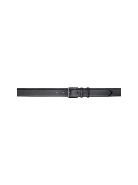 Paul Smith Brown Signature Stripe Keeper Leather Belt