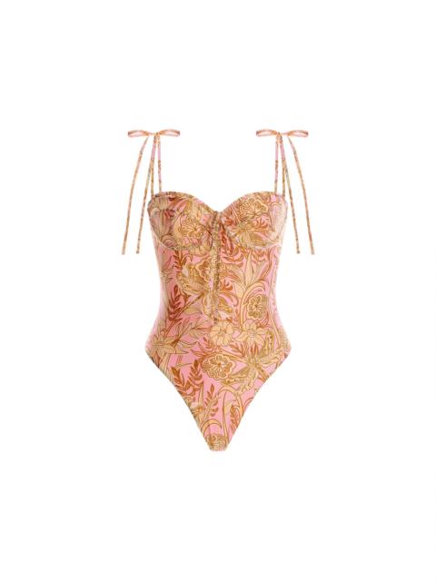 Agua by Agua Bendita Ébano Vuelo Atardecer One Piece