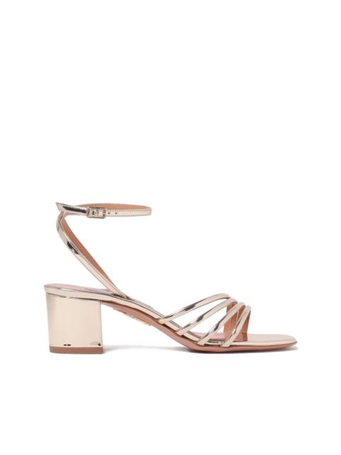 AQUAZZURA 50mm Latour block-heel sandals
