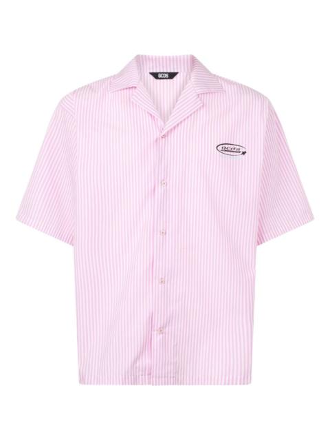GCDS Wirdo Flames-print shirt