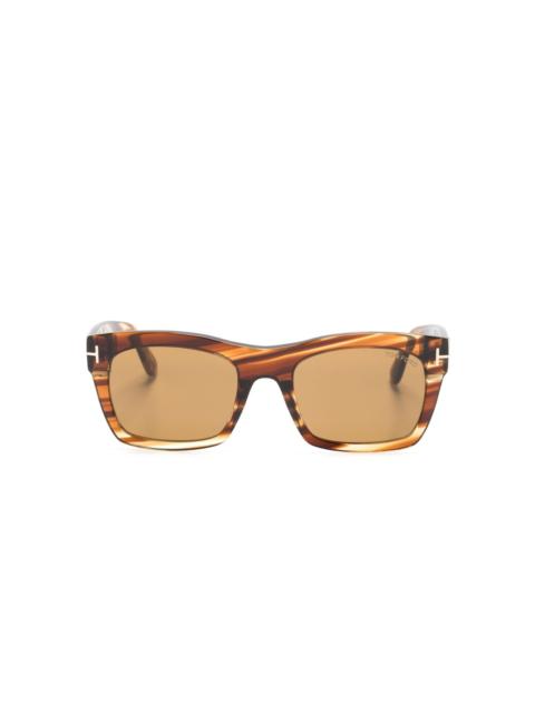 TOM FORD Nico square-frame tinted sunglasses